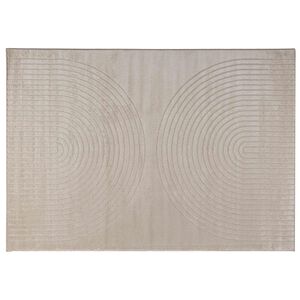 vidaXL Telpu paklājs GALATI Bē&scaron;a 120 x 170 cm Poliesters Medium Pile