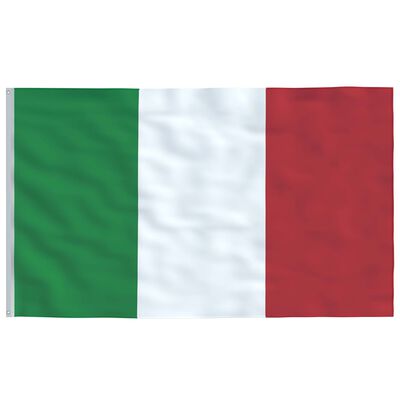 vidaXL Itālijas karogs, 90x150 cm