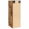 vidaXL TV skapis Old Wood 30,5x30x90 cm Engineered Wood