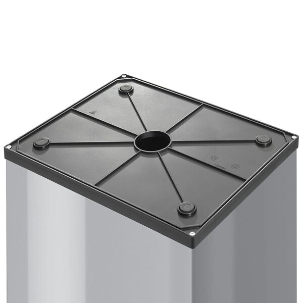 Hailo atkritumu tvertne Big-Box Swing, XL, 52 l, sudraba, 0860-221