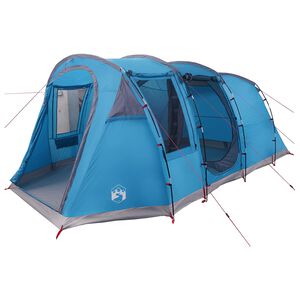 vidaXL Tuneļveida telts Zila 505 x 330 x 204 cm