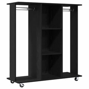 vidaXL Skapis Melns ozols 102 x 38 x 110 cm Inženierijas koks