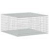 vidaXL Gabions ar 3,5 mm vadu un 5x5 cm acu 100x100x50 cm