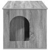 vidaXL Kaķu māja Pelēks Sonoma 85 x 55 x 50 cm Inženierijas koks