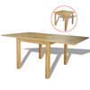 vidaXL izvelkams galds, 170x85x75 cm, ozolkoks