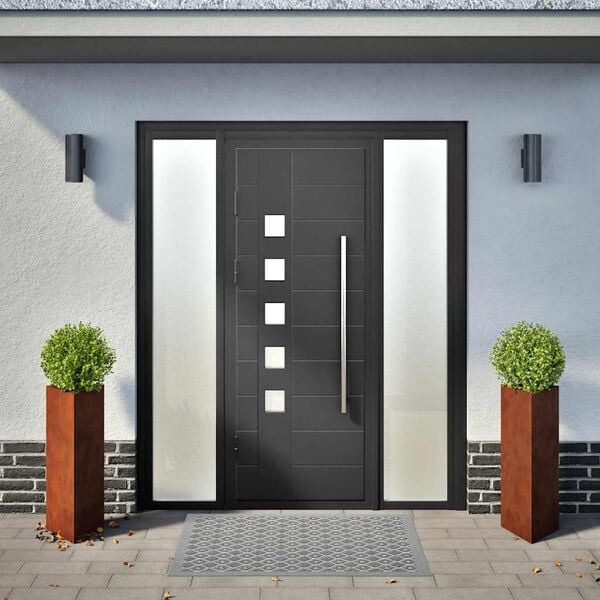 vidaXL dārza stādītāji 2 gab. Trīsstūrveida izturīgs tērauds