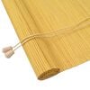 vidaXL Rullo žalūzija Dzeltena 100 x 220 cm Bambuss