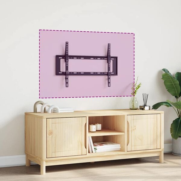 vidaXL TV statīvs 26-63 collu ekrānam, VESA 600x400 mm, 50 kg