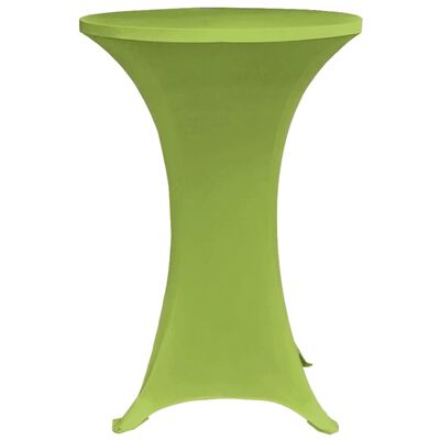 vidaXL galdu pārvalki, 2 gab., elastīgi, 80 cm, zaļi