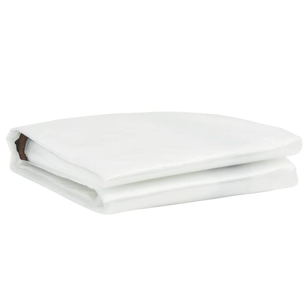 vidaXL Augu pārsegs ar cilpām 3x8 m Polietilēns