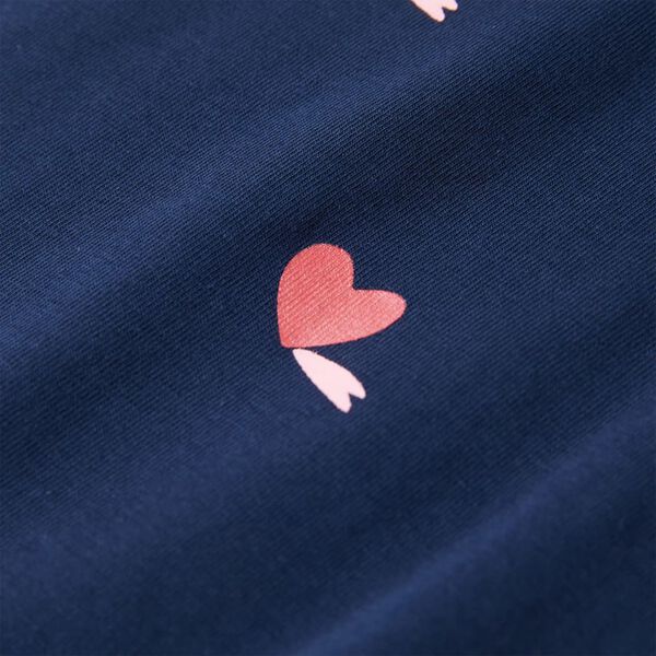 Bērnu T-krekls, tumši zils, 92