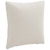 vidaXL Muguras spilvens PUTTEN 100% poliesters Balts 40 x 40 x 15 cm