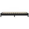 vidaXL gultas rāmis, melns, 90x200 cm, mākslīgā āda