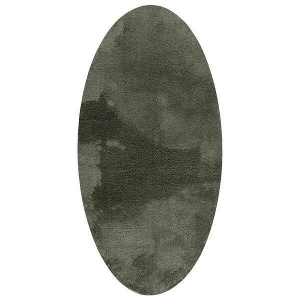 vidaXL Paklājs HUARTE Meža zaļa 150 x 80 cm 100% poliesters