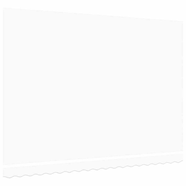 vidaXL Markīzes rezerves audums Balts 450 × 350 cm Audekls