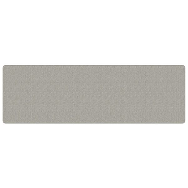 vidaXL paklājs, sizala izskats, platina, 80x250 cm