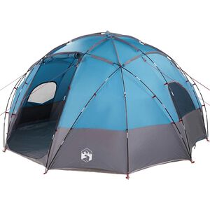 vidaXL Kupola telts ar jumtu Zila 475 x 475 x 235 cm tafta