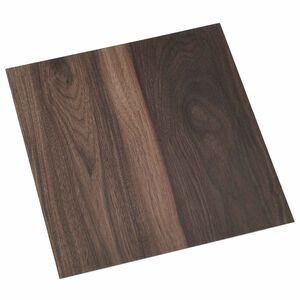 vidaXL Grīdas dēļi Tum&scaron;i brūna 5,11 m&sup2; 55 gab. PVC