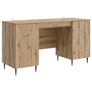 vidaXL Galds Artisan Ozols Inženierijas koks 142,5 x 50 x 75 cm
