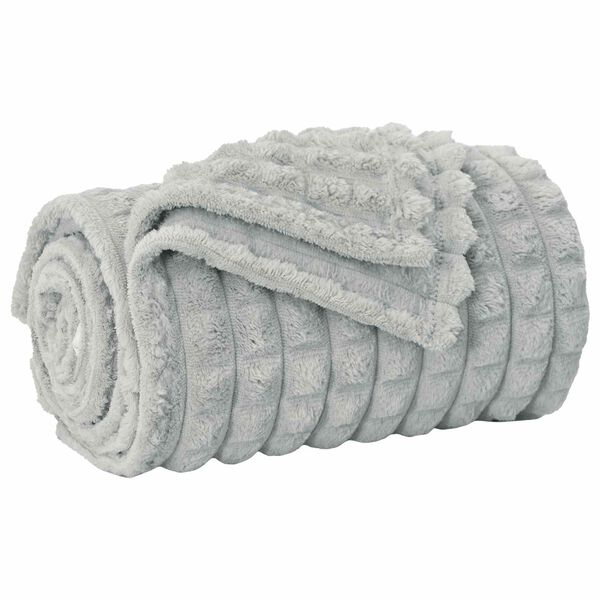 vidaXL Pledu segas 6 pcs Pelēka 150 x 130 cm Flīss