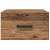 vidaXL Nakts skapītis Vecs koks 35 x 35 x 20 cm Inženierijas koks