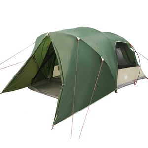 vidaXL Dome telts 4 personām 4 personai Zaļa