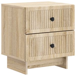 vidaXL Nakts skapītis ar atvilktni Sonomas ozols 43 x 34,5 x 47,5 cm