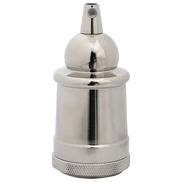 vidaXL Lampu turētāji 2 gab Satin Nickel E27