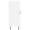 vidaXL kumode, balta, 69,5x34x90 cm, inženierijas koks