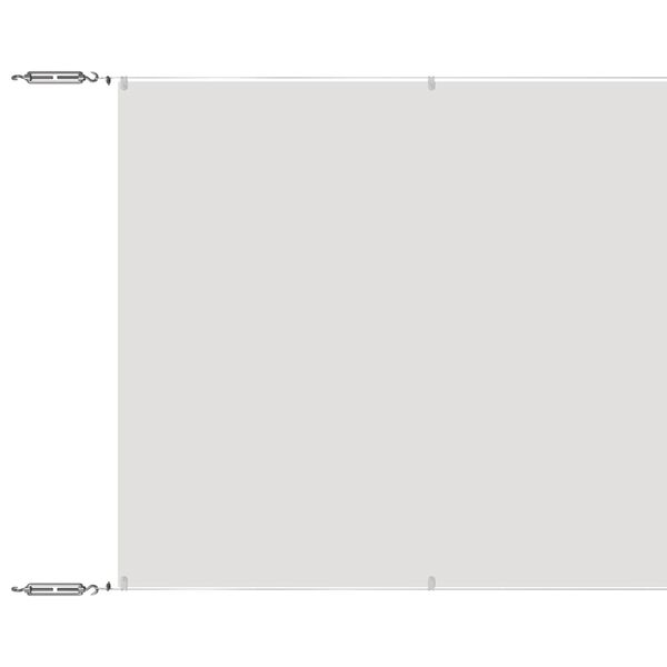 vidaXL vertikāla markīze, balta, 180x1000 cm, Oksfordas audums