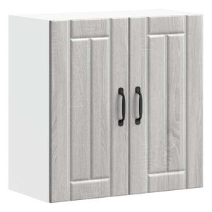 vidaXL virtuves sienas skapis "Lucca" Pelēks Sonoma Engineered Wood