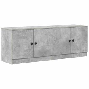 vidaXL Gultas skapis ar durvīm 2 pcs Betona Pelēks 66 x 35 x 48 cm