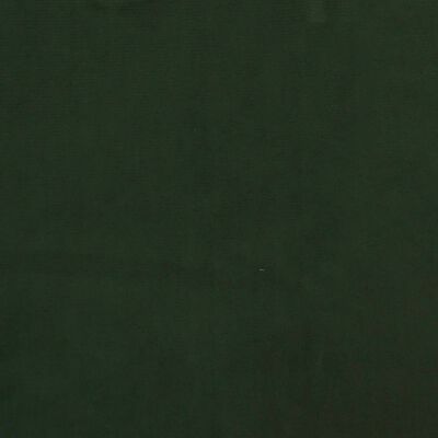 vidaXL kājsoliņš, 60x60x36 cm, tumši zaļš samts