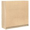 vidaXL Bufete Sonoma Ozols 100x35x99 cm Engineered Wood