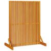 vidaXL Privātuma ekrāns Brūna 79,5 x 50 x 110 cm Cietā akācijas koks