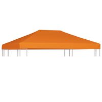 vidaXL nojumes jumta pārsegs, oranžs, 4x3 m, 310 g/m²