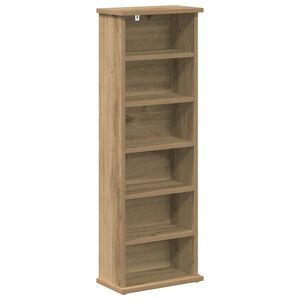 vidaXL CD skapis Artisan Ozols 60 x 17 x 92 cm Inženierijas koks