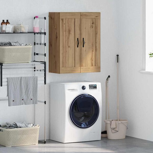 vidaXL Sienas skapis Artisānā ozols 69,5 x 34 x 90 cm