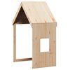 vidaXL bērnu gultas jumts, 60x89x134,5 cm, priedes masīvkoks