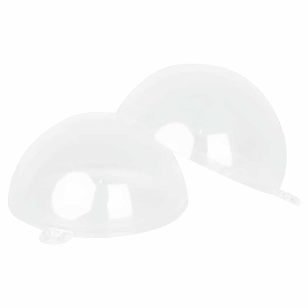 vidaXL Ziemassvētku rotājumu komplekts 25 pcs Caurspīdīgs &Oslash; 10 cm