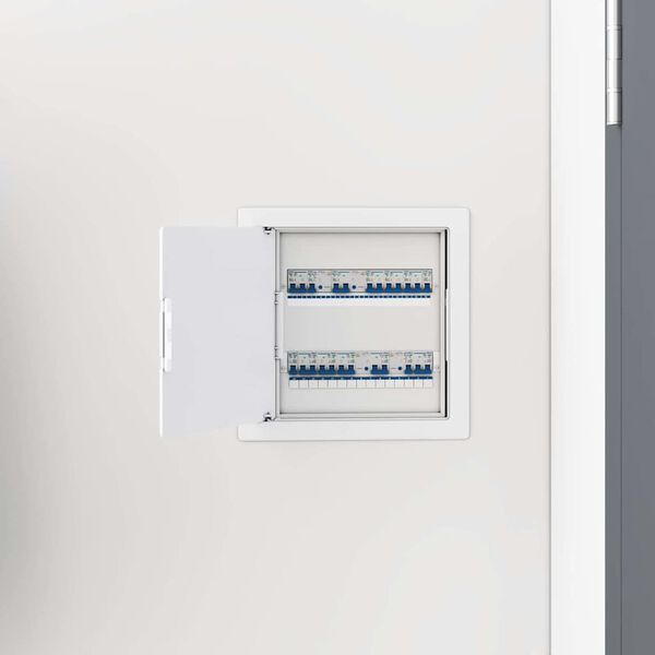 vidaXL Piekļuves paneļi 2 pcs Balts 20 x 20 cm ABS plastmasa