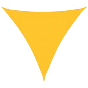 vidaXL saulessargs, 160 g/m&sup2;, dzeltens, 3,6x3,6x3,6 m, HDPE