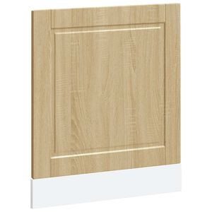 vidaXL trauku mazgājamās ma&scaron;īnas panelis Porto ozolkoka 60x1,5x57 cm
