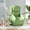 vidaXL atpūtas krēsls, paceļams, atgāžams, gai&scaron;i zaļ&scaron; samts
