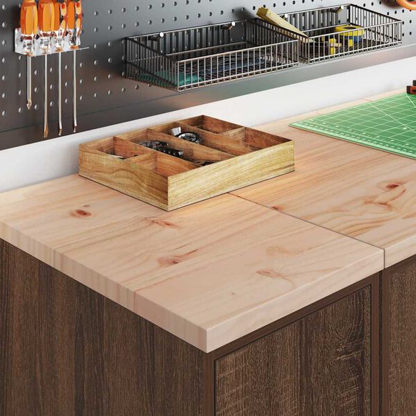 vidaXL Garāžas glabā&scaron;anas skapis, 30x51x85 cm priedes masīvkoks