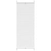 vidaXL Plisē Žalūzijas 40x100cm Baltas Gofrētas