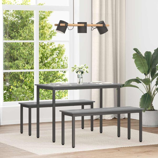 vidaXL Ēdamgaldi METĀLS