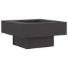 vidaXL Uguns bļoda Melna 80 x 80 x 40 cm Novecināts tērauds