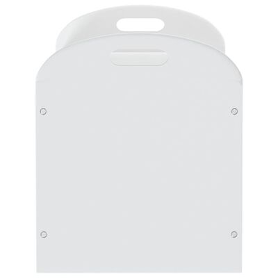 vidaXL bērnu sols ar kasti, balts, 62x40x46,5 cm, MDF