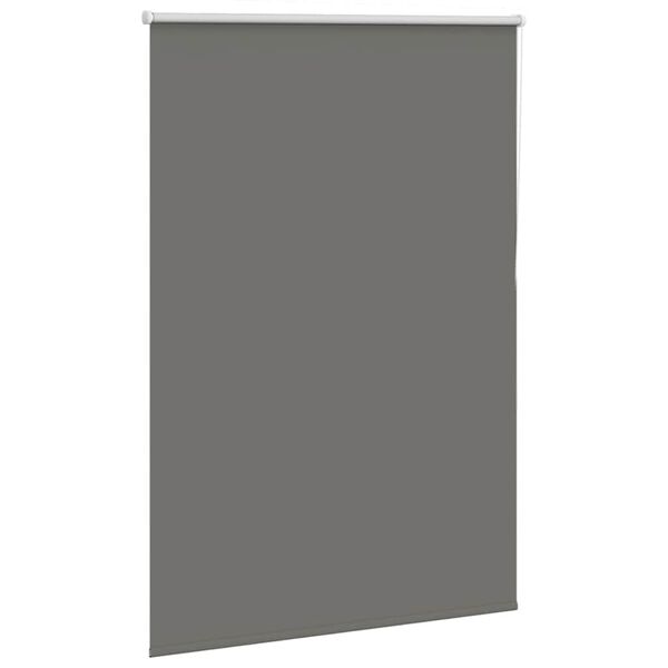 vidaXL rullo žalūzija pelēks 105x130 cm auduma platums 100,7 cm